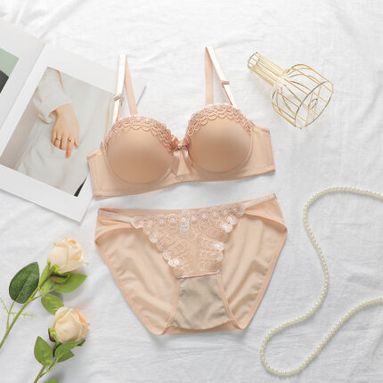 Lace bra comfy breathable underwire
